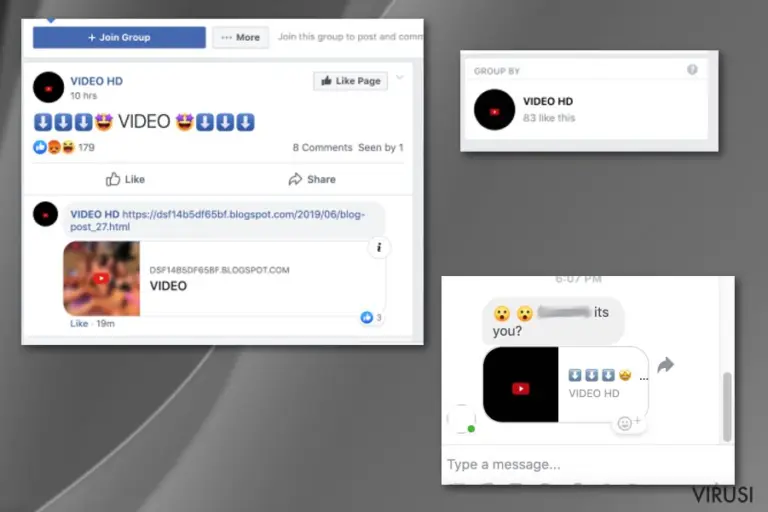Its you Video group virus