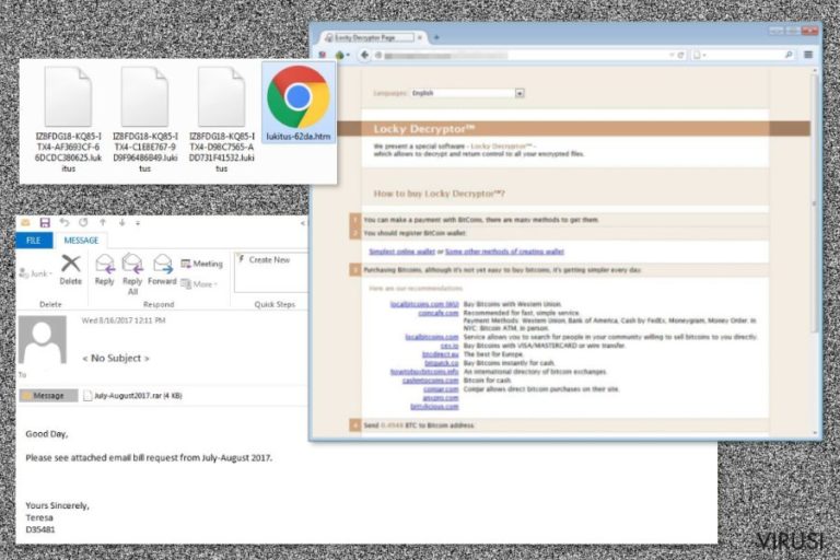 Slika Lukitus ransomware virusa