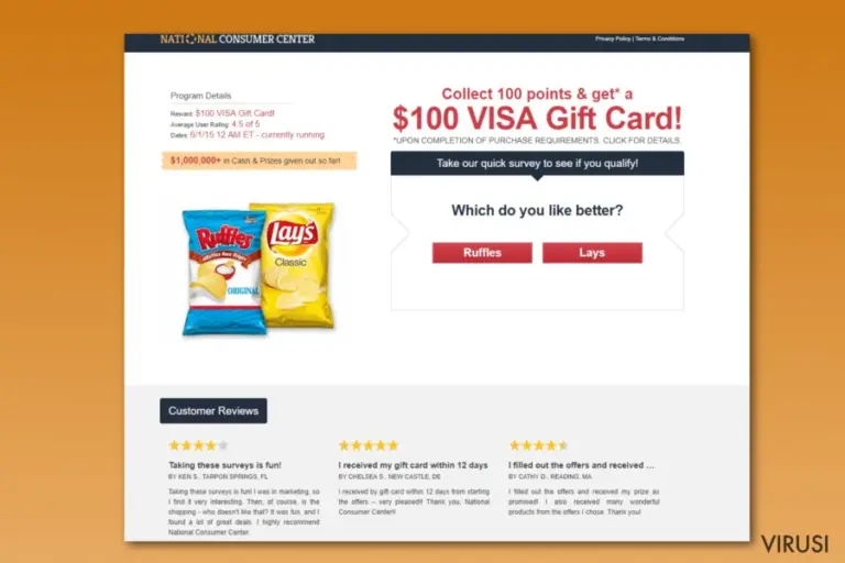 National Consumer Center hoax