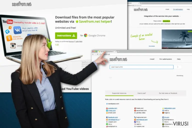 The image of SaveFrom.net helper