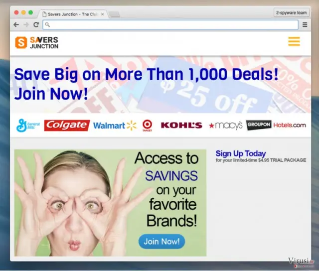 Official website of Savers Junction PUP