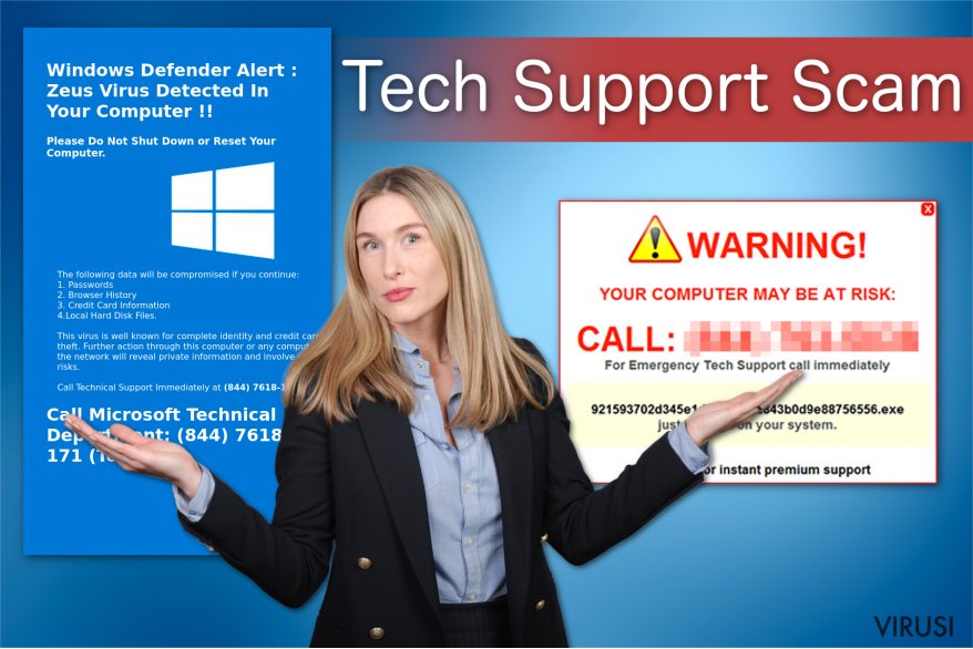 Virus Tech Support Scam