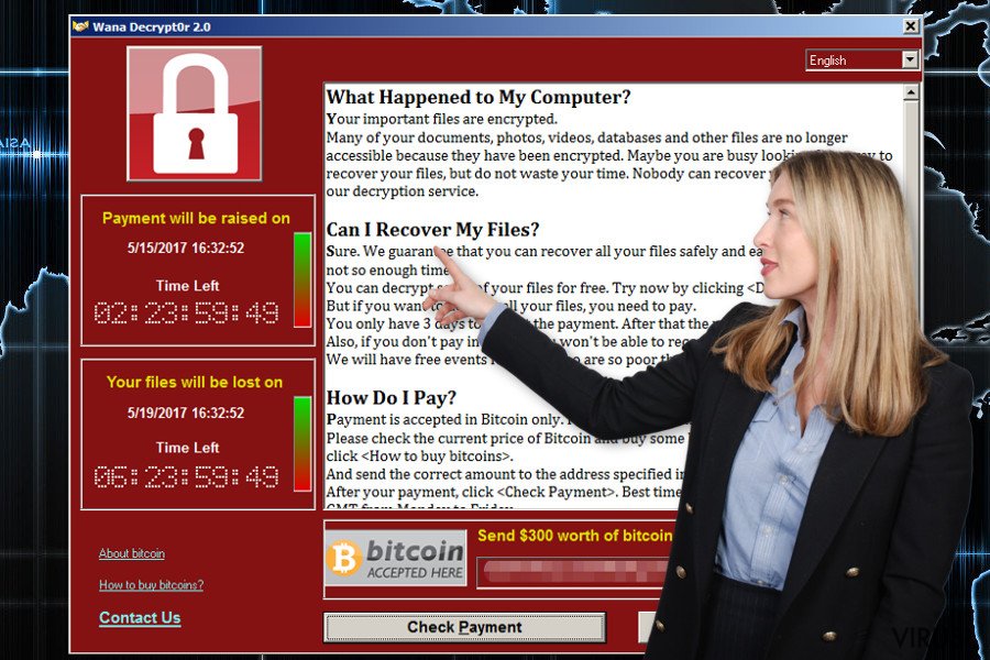 Wana Decrypt0r ransomware